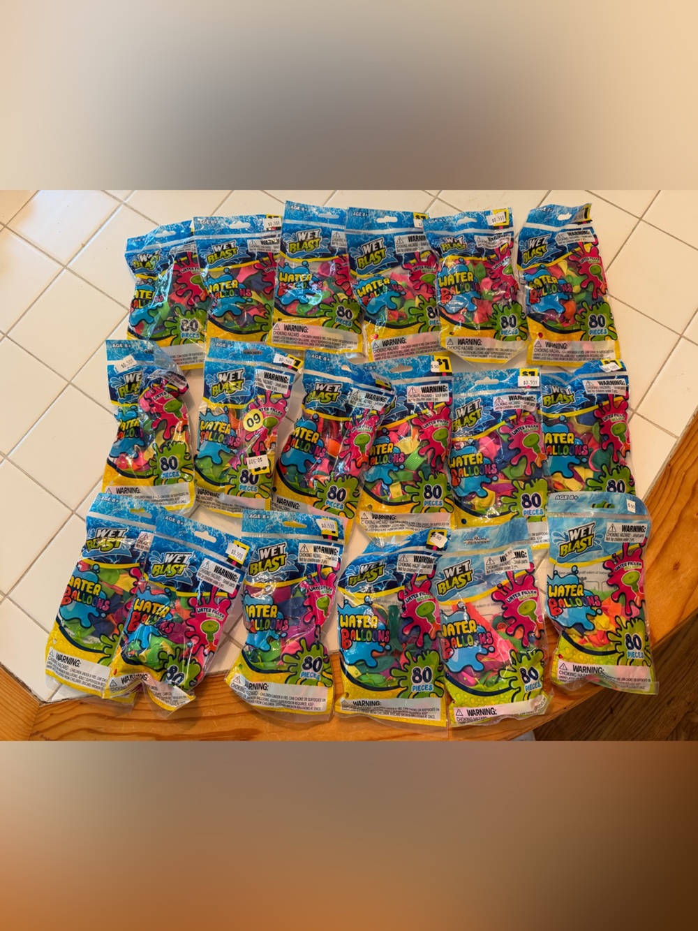 Water Balloons multicolor wet party travel favors bundle set pool outside kids